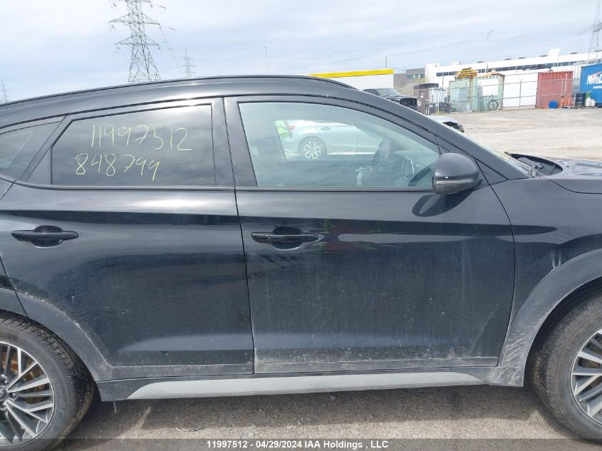 2019 Hyundai Tucson Limited/Sel/Sport/Ultimate/Value/Night VIN: KM8J3CAL8KU848799 Lot: 11997512