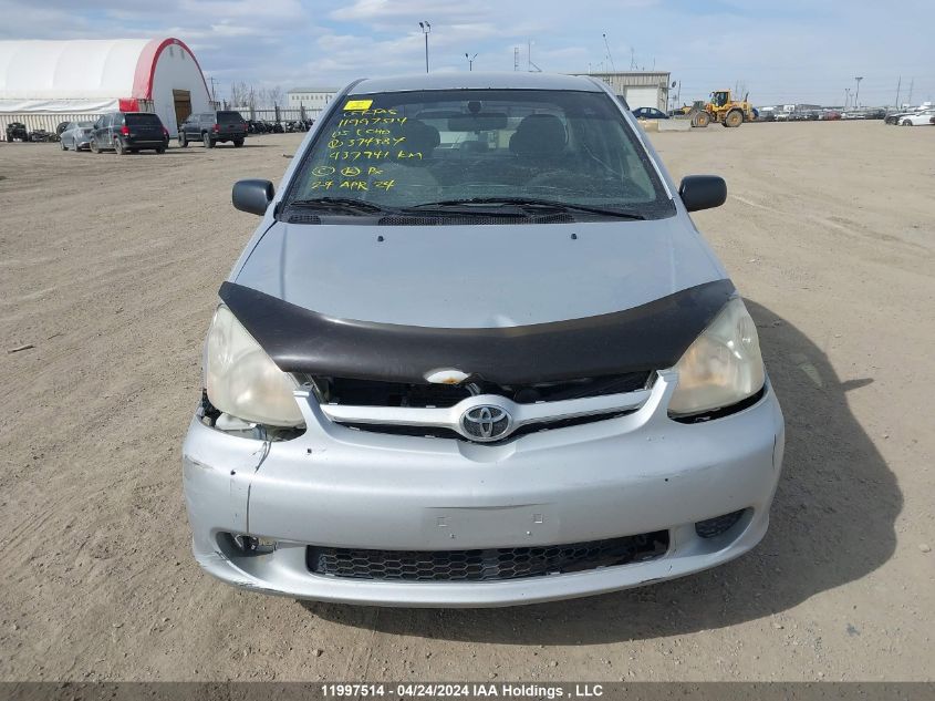 2005 Toyota Echo VIN: JTDBT123950374384 Lot: 11997514