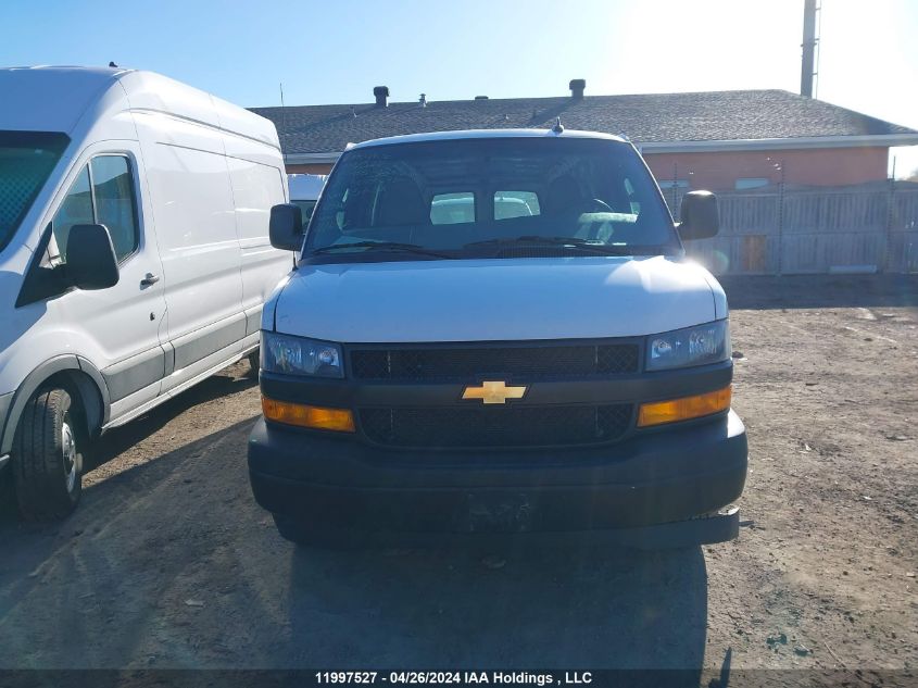 2021 Chevrolet Express Cargo Van VIN: 1GCWGBFPXM1265367 Lot: 11997527