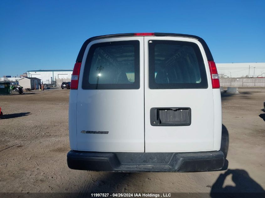 2021 Chevrolet Express Cargo Van VIN: 1GCWGBFPXM1265367 Lot: 11997527