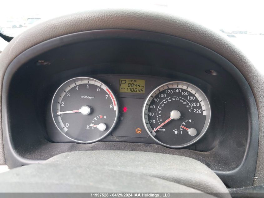 2008 Hyundai Accent Gls VIN: KMHCN45C78U177668 Lot: 11997528