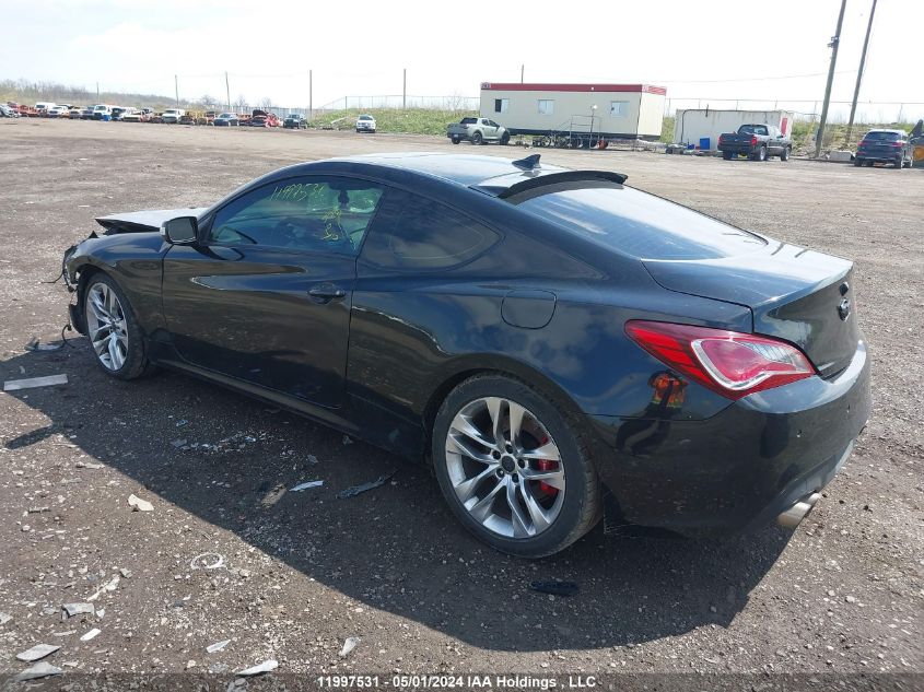 2014 Hyundai Genesis Coupe 3.8L VIN: KMHHU6KJ1EU117503 Lot: 11997531