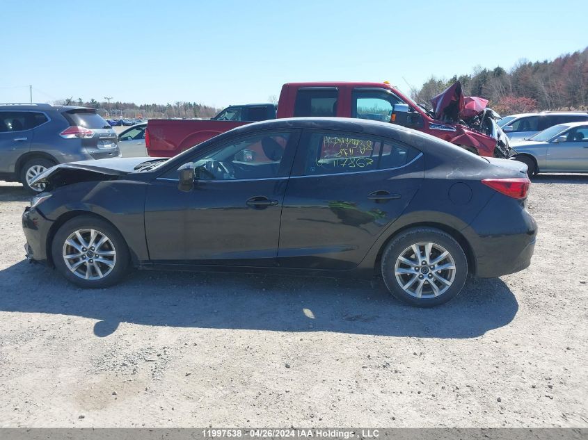 2014 Mazda Mazda3 VIN: JM1BM1V78E1117867 Lot: 11997538