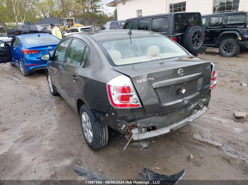 2009 Nissan Sentra 2.0/2.0S/2.0Sl VIN: 3N1AB61E09L638196 Lot: 11997554