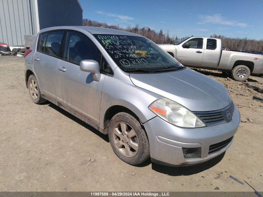 2009 Nissan Versa 1.8S VIN: 3N1BC13E09L466138 Lot: 11997559