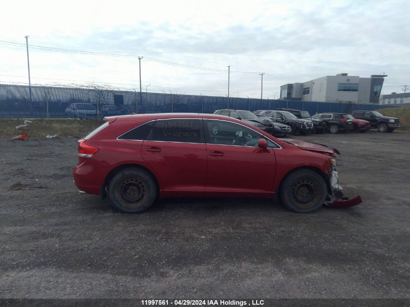 2011 Toyota Venza VIN: 4T3BA3BB4BU024273 Lot: 11997561