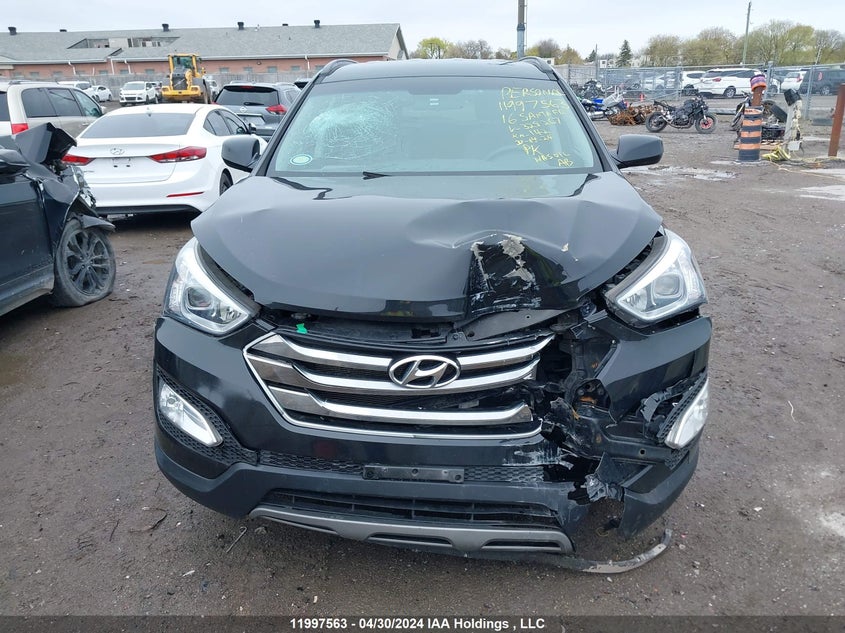2016 Hyundai Santa Fe Sport VIN: 5XYZT3LBXGG328267 Lot: 11997563