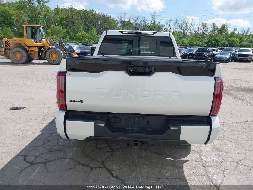 2022 Toyota Tundra Platinum VIN: 5TFNA5DB9NX017356 Lot: 11997570