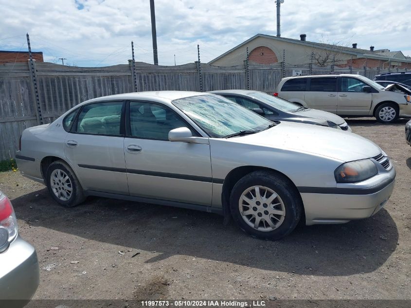 2005 Chevrolet Impala VIN: 2G1WF52E959353678 Lot: 11997573