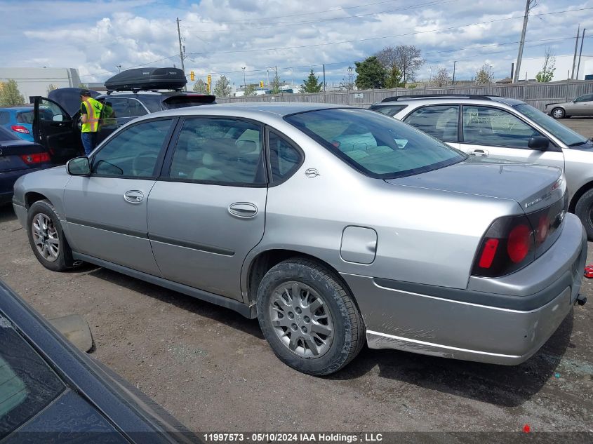 2005 Chevrolet Impala VIN: 2G1WF52E959353678 Lot: 11997573