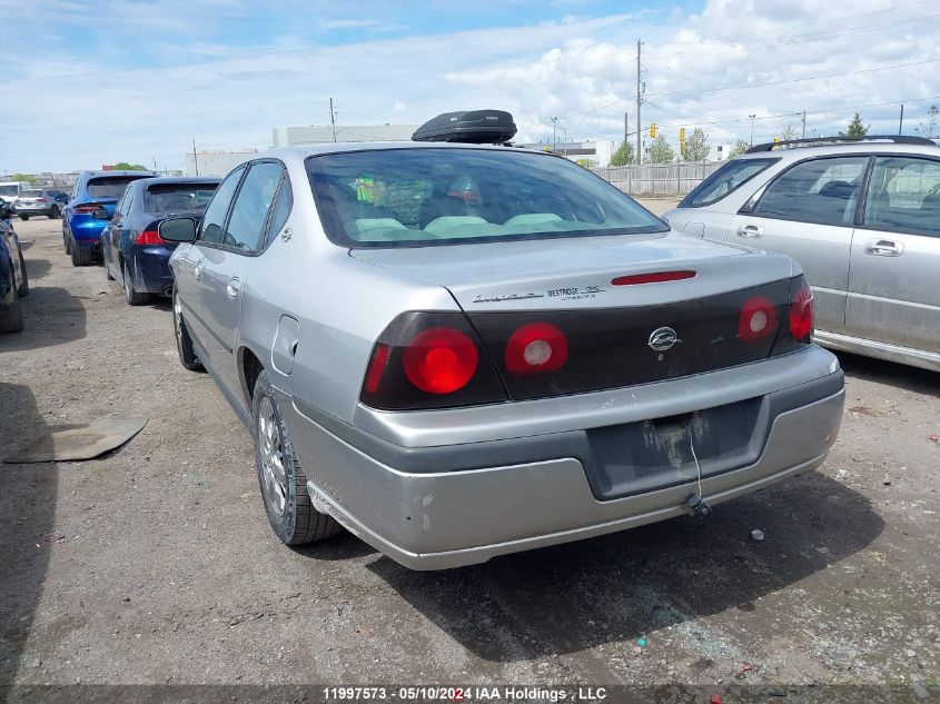 2005 Chevrolet Impala VIN: 2G1WF52E959353678 Lot: 11997573