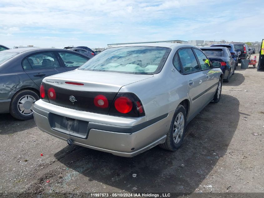 2005 Chevrolet Impala VIN: 2G1WF52E959353678 Lot: 11997573