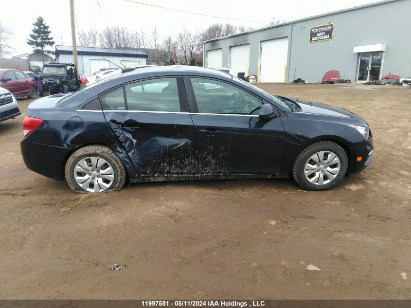 2015 Chevrolet Cruze VIN: 1G1PC5SBXF7150997 Lot: 11997581