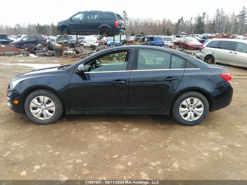 2015 Chevrolet Cruze VIN: 1G1PC5SBXF7150997 Lot: 11997581