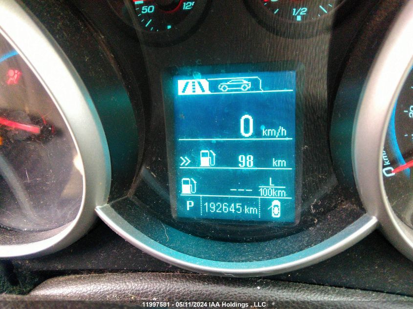 2015 Chevrolet Cruze VIN: 1G1PC5SBXF7150997 Lot: 11997581