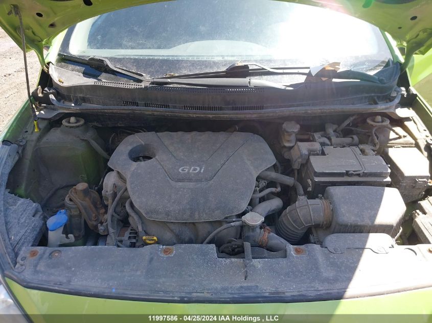 2014 Hyundai Accent Gls/Gs VIN: KMHCT5AE4EU195012 Lot: 11997586