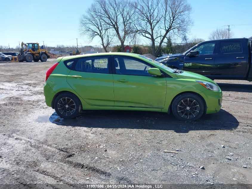 2014 Hyundai Accent Gls/Gs VIN: KMHCT5AE4EU195012 Lot: 11997586