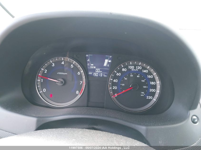 2014 Hyundai Accent Gls/Gs VIN: KMHCT5AE4EU195012 Lot: 11997586