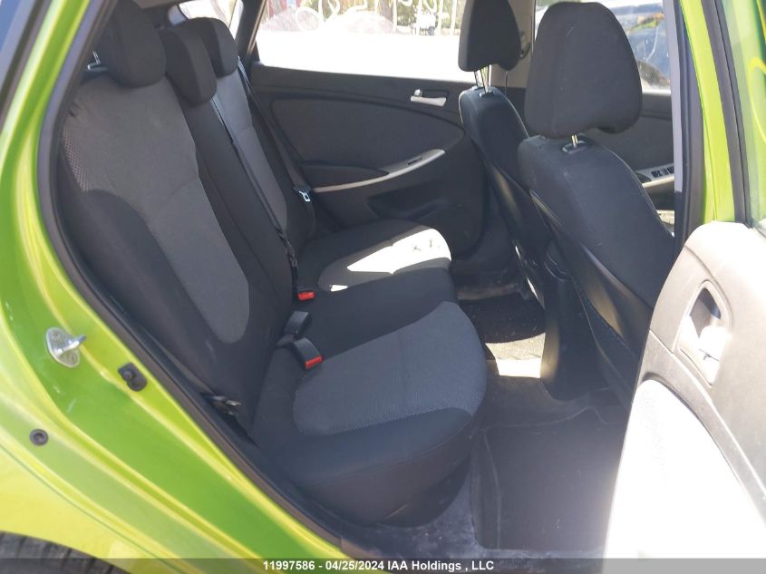 2014 Hyundai Accent Gls/Gs VIN: KMHCT5AE4EU195012 Lot: 11997586