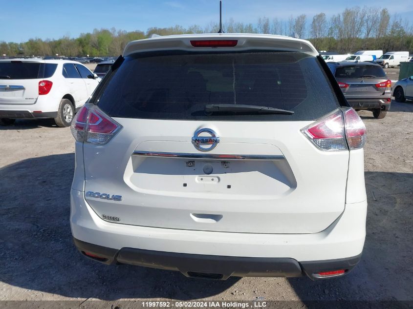 2016 Nissan Rogue S/Sl/Sv VIN: 5N1AT2MT4GC802583 Lot: 11997592