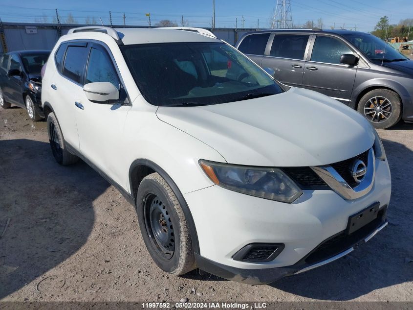 2016 Nissan Rogue S/Sl/Sv VIN: 5N1AT2MT4GC802583 Lot: 11997592