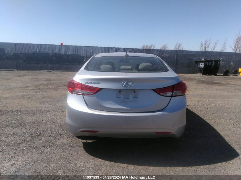 2013 Hyundai Elantra Gl VIN: 5NPDH4AE2DH389003 Lot: 11997599