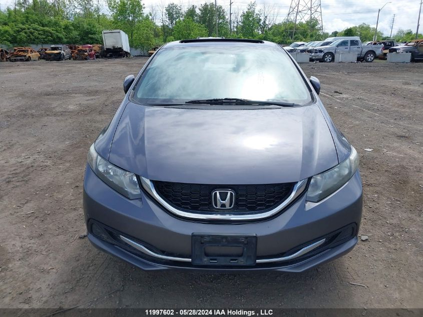 2014 Honda Civic Ex VIN: 19XFB2F81EE058050 Lot: 11997602