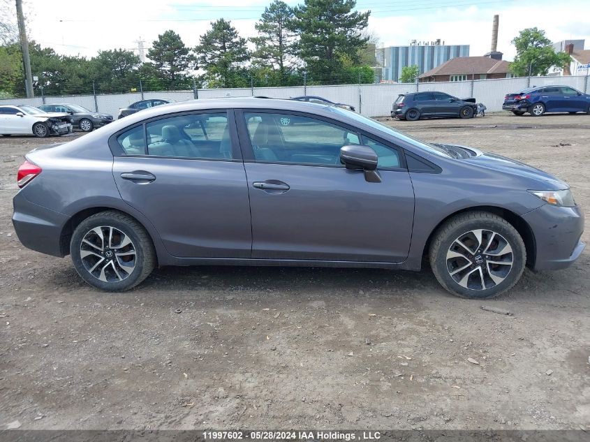 2014 Honda Civic Ex VIN: 19XFB2F81EE058050 Lot: 11997602