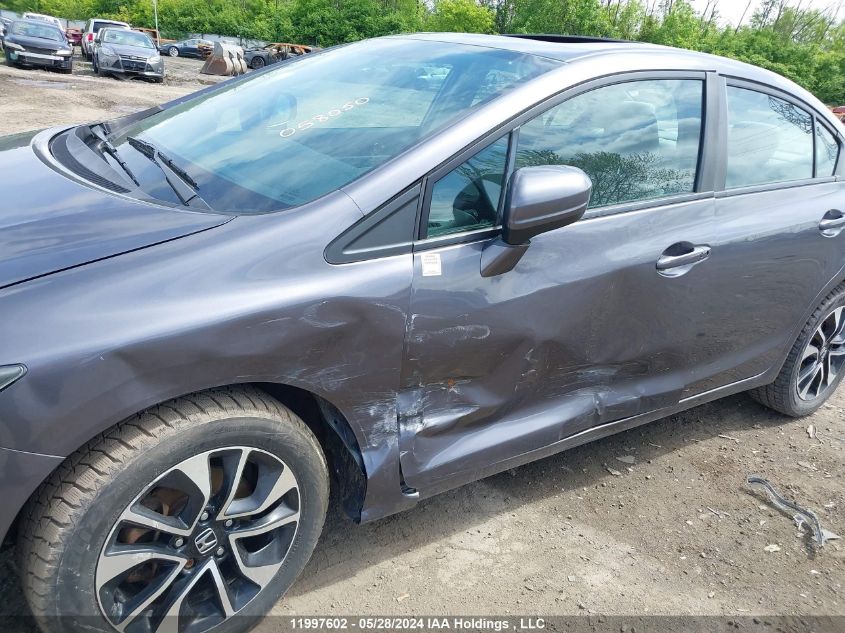 2014 Honda Civic Ex VIN: 19XFB2F81EE058050 Lot: 11997602