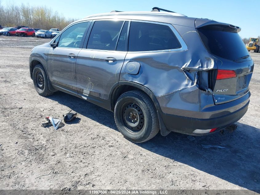 2016 Honda Pilot VIN: 5FNYF6H70GB509958 Lot: 11997606