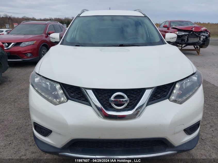 2015 Nissan Rogue S/Sl/Sv VIN: 5N1AT2MV8FC881482 Lot: 11997607