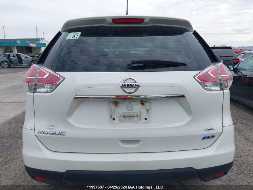 2015 Nissan Rogue S/Sl/Sv VIN: 5N1AT2MV8FC881482 Lot: 11997607
