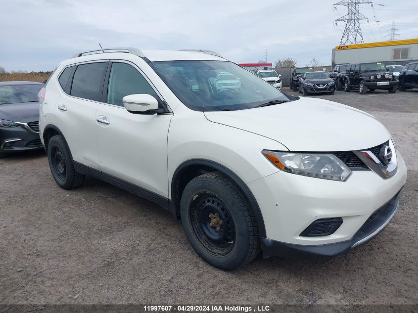 2015 Nissan Rogue S/Sl/Sv VIN: 5N1AT2MV8FC881482 Lot: 11997607