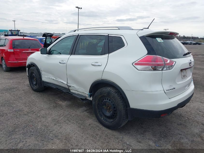 2015 Nissan Rogue S/Sl/Sv VIN: 5N1AT2MV8FC881482 Lot: 11997607