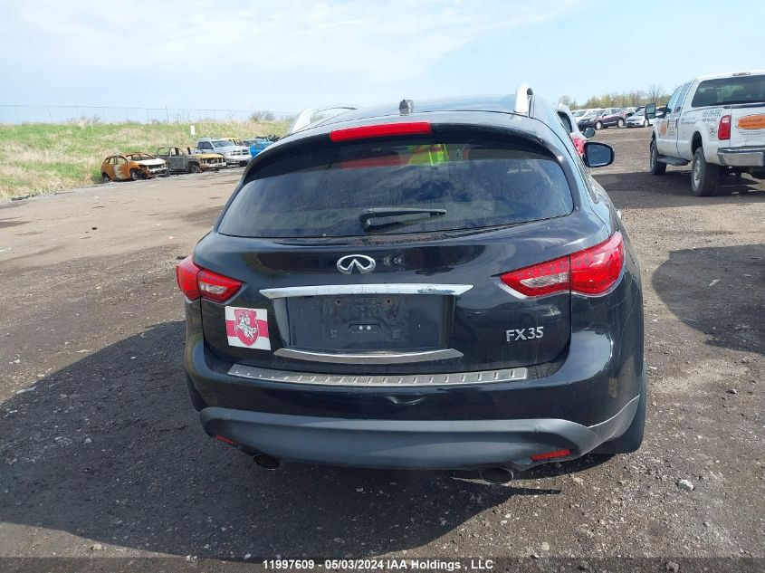 2011 Infiniti Fx35 VIN: JN8AS1MW0BM733989 Lot: 11997609