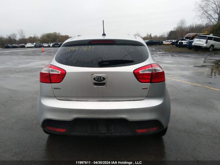 2015 Kia Rio VIN: KNADM5A35F6982056 Lot: 11997611