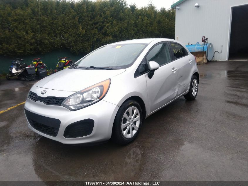 2015 Kia Rio VIN: KNADM5A35F6982056 Lot: 11997611