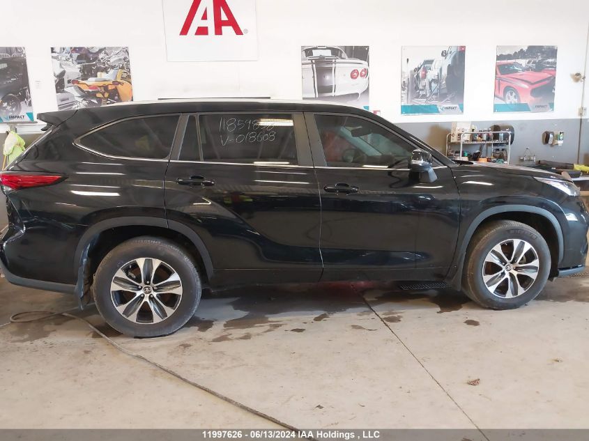 2023 Toyota Highlander Xse VIN: 5TDKDRBH2PS018608 Lot: 11997626