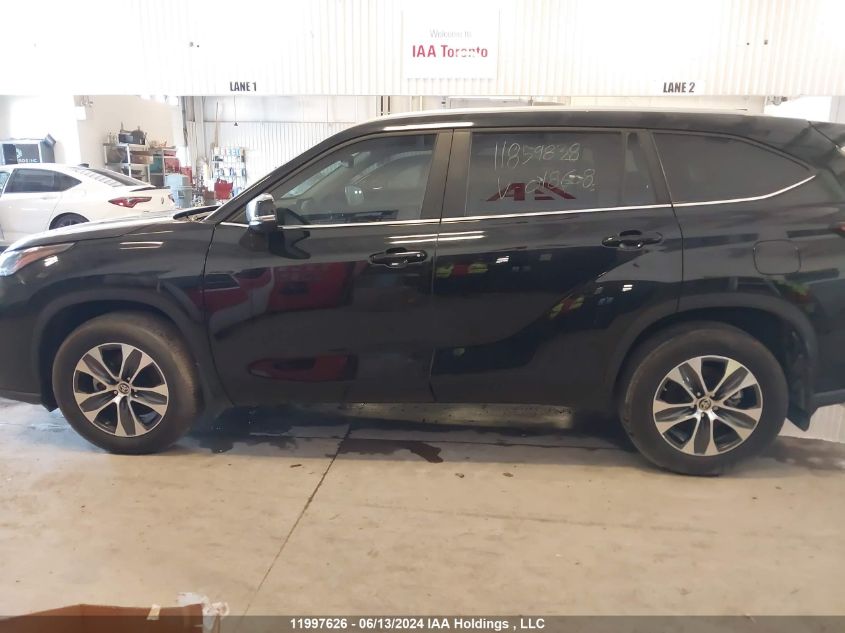 2023 Toyota Highlander Xse VIN: 5TDKDRBH2PS018608 Lot: 11997626