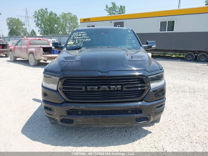 2021 Ram 1500 Sport VIN: 1C6SRFVT2MN525422 Lot: 11997640