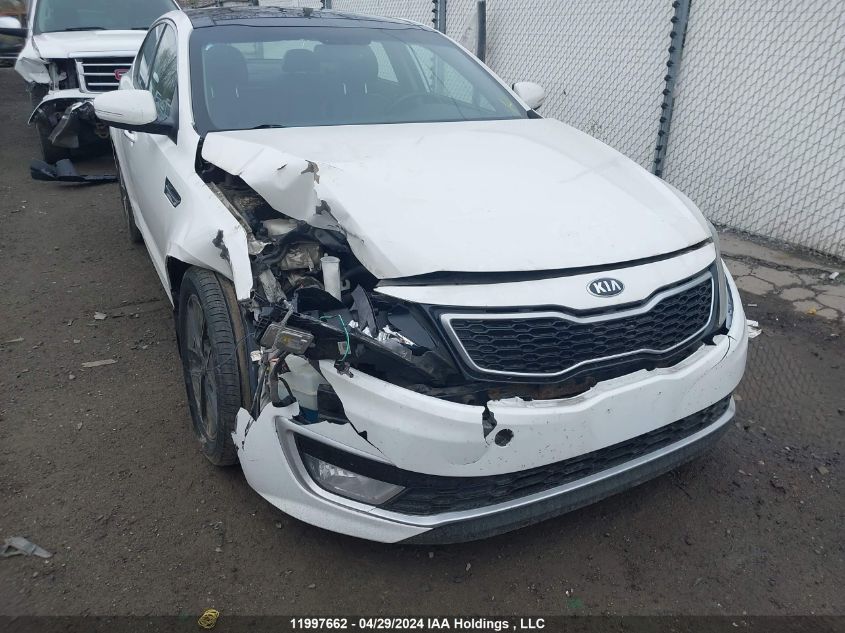 2013 Kia Optima Hybrid VIN: KNAGM4AD3D5059951 Lot: 11997662