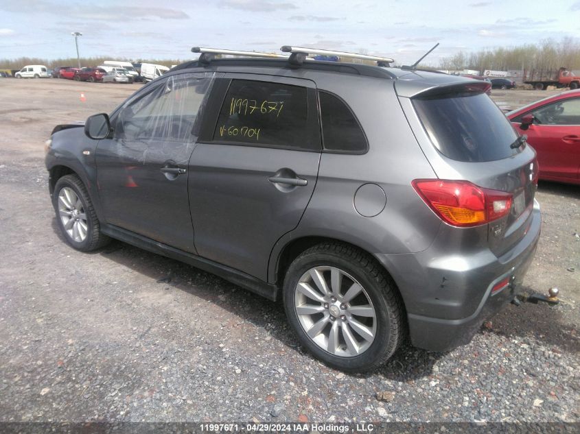 2011 Mitsubishi Rvr Gt VIN: JA4AJ4AU0BZ601704 Lot: 11997671