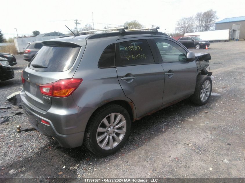 2011 Mitsubishi Rvr Gt VIN: JA4AJ4AU0BZ601704 Lot: 11997671