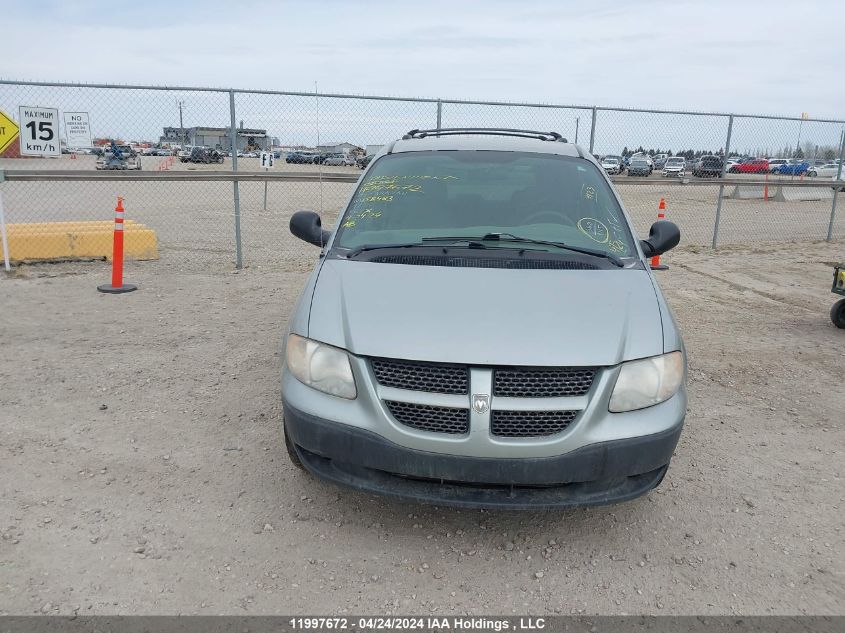 2003 Dodge Caravan VIN: 1D4GP25RX3B158483 Lot: 11997672