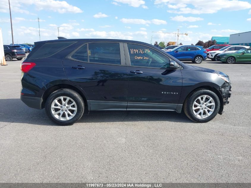 2020 Chevrolet Equinox VIN: 2GNAXSEV6L6246263 Lot: 11997673