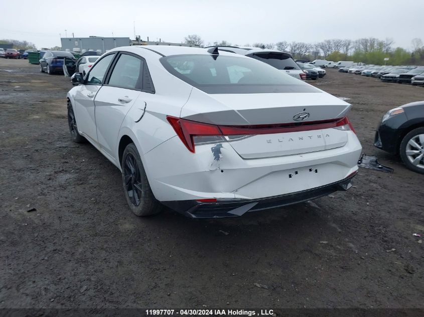 2022 Hyundai Elantra Preferred Ivt VIN: KMHLM4AG2NU215895 Lot: 11997707