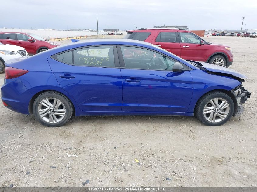 2019 Hyundai Elantra Preferred VIN: KMHD84LF6KU774407 Lot: 11997713