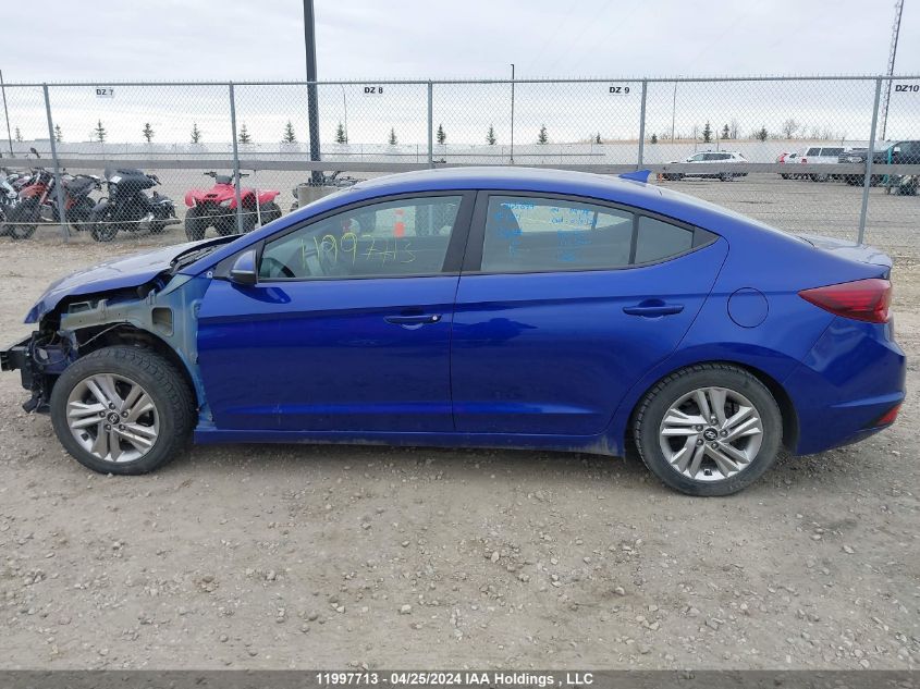 2019 Hyundai Elantra Preferred VIN: KMHD84LF6KU774407 Lot: 11997713