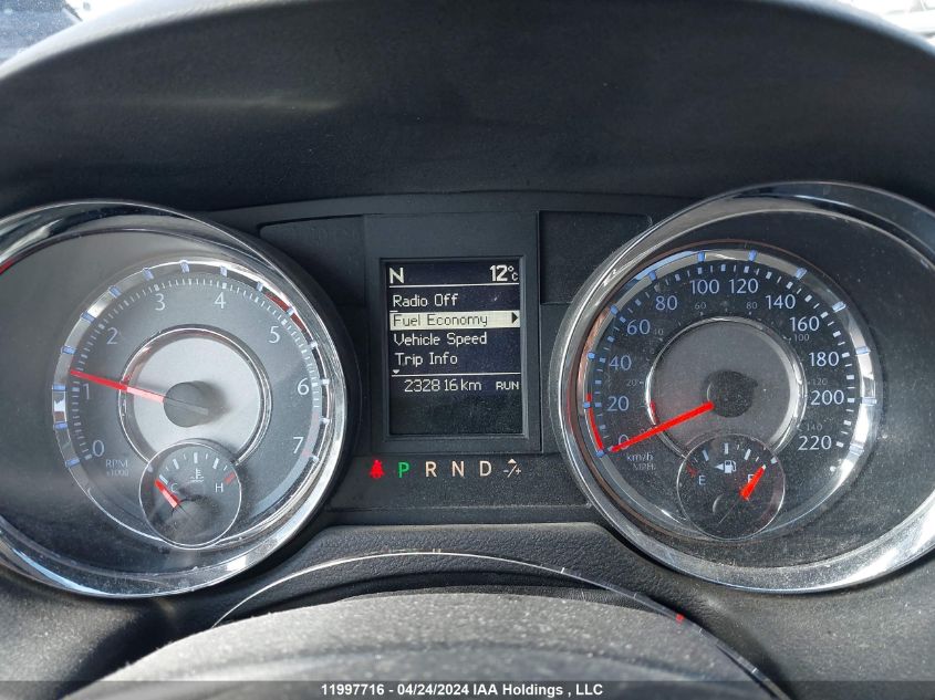 2016 Chrysler Town & Country Touring-L VIN: 2C4RC1CG5GR197616 Lot: 11997716