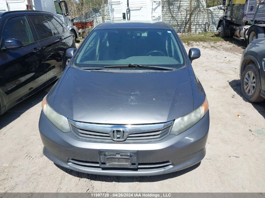 2012 Honda Civic Sdn VIN: 2HGFB2F43CH113890 Lot: 11997728